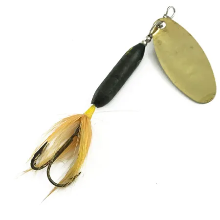 Worden’s Original Rooster Tail 4 Cucharilla, Gold, 8g, Cola Plumas, #5753