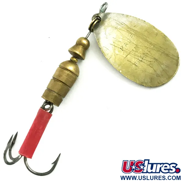 Mepps Aglia 3 Cucharilla, Oro, 7g, Vintage 1950, #5754