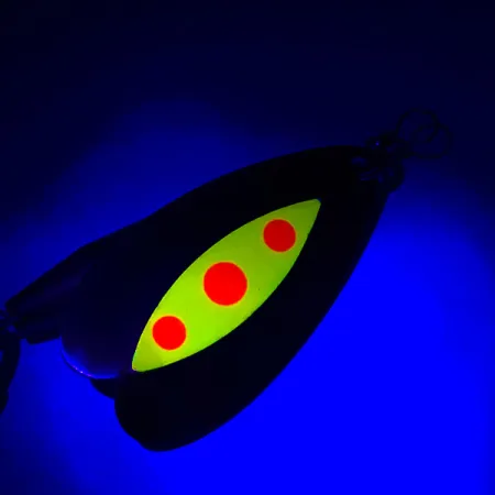 Luhr Jensen Les Davis Bolo UV Spinner, Latón, 14g, Patrón UV, #5756