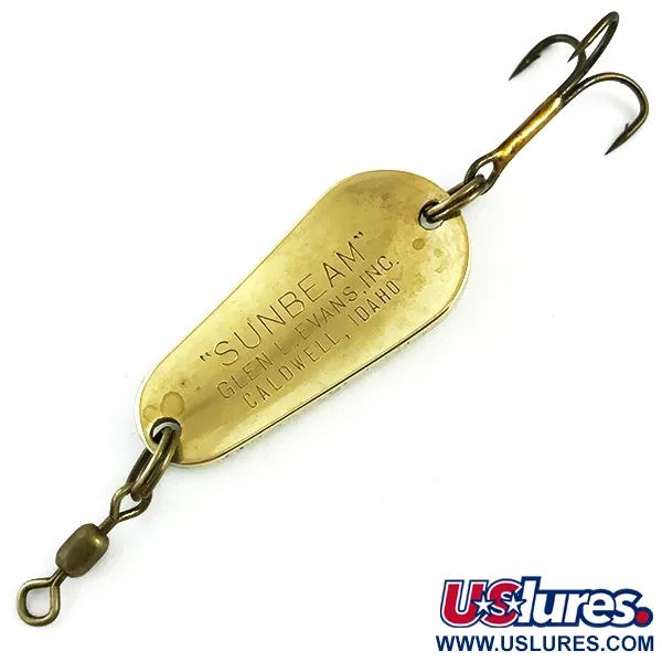 Glen L Evans Sunbeam Cucharilla, Oro, 9g, Vintage, #5762