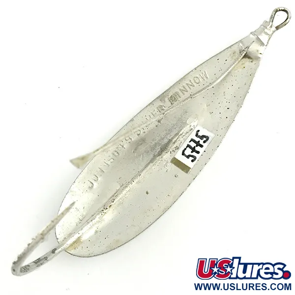 Johnson Silver Minnow Cucharilla Antialgas, Plata, 12g, Plateado, #5775
