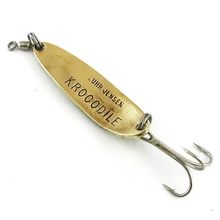 Luhr Jensen Krocodile Die #3 Cuchara, Oro, 14g, Profundidad, #5781