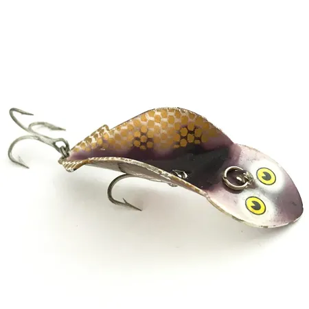 Buck Perry Spoonplug Señuelo, Morado-Marrón, 7g, Profundizador, #5789