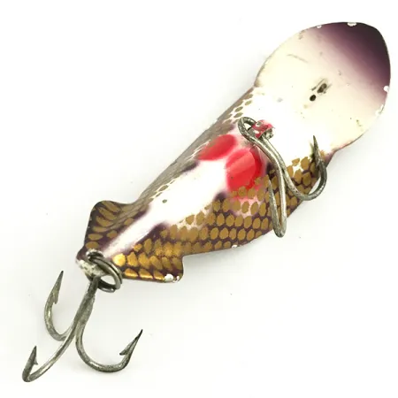 Buck Perry Spoonplug Señuelo, Morado-Marrón, 7g, Profundizador, #5789