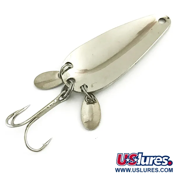 Cucharilla Luhr Jensen, Níquel Martilleado, 9g, Sonic Blades, #5814