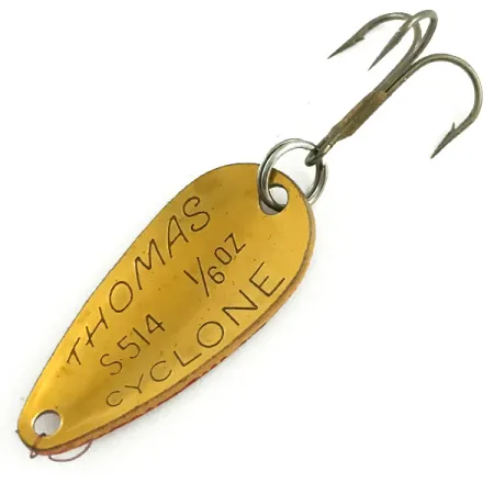 Thomas Cyclone Cucharilla, Rainbow Red Trout / Gold, 4.3g, Latón, #5819