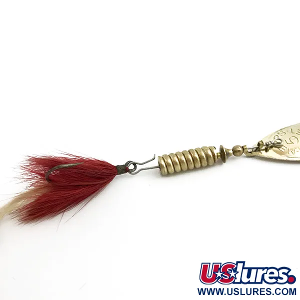 Mepps Comet 5 Cucharilla 1960s, Oro, 14g, Anzuelo intercambiable, #5843