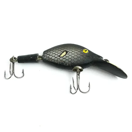 Eppinger Sparkle Tail Señuelo, Negro / Plata, 6.5cm, Articulado, #5860