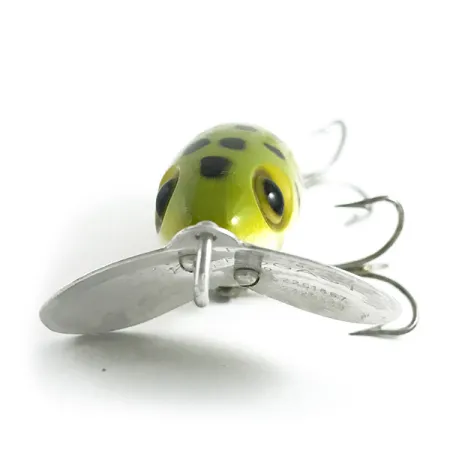 Fred Arbogast Jitterbug Señuelo Superficie, Frog, 14g, Babero, #5861