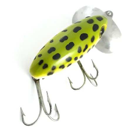 Fred Arbogast Jitterbug Señuelo Superficie, Frog, 14g, Babero, #5861