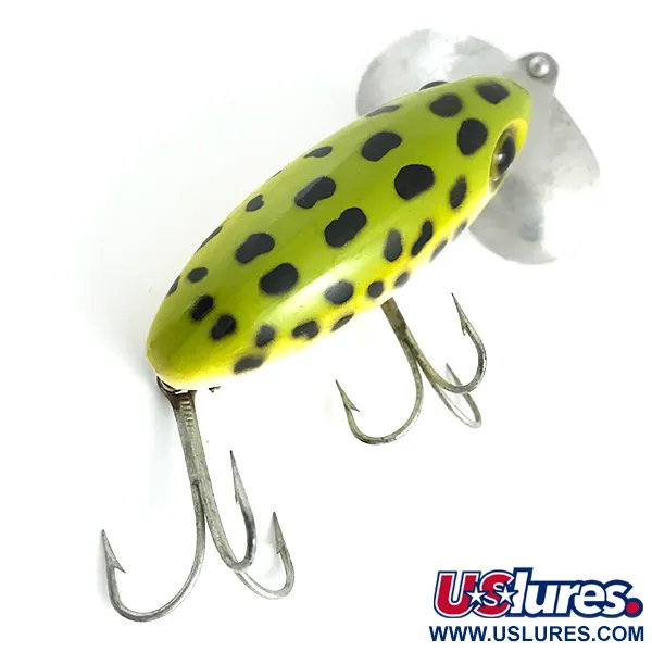 Fred Arbogast Jitterbug Señuelo Superficie, Frog, 14g, Babero, #5861