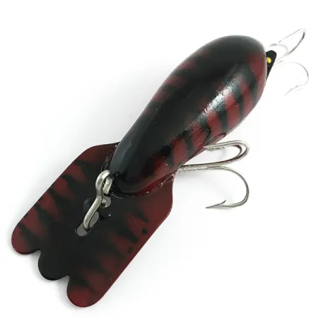 Fred Arbogast Mud Bug Señuelo, Rojo Oscuro, 14g, Babero Metal, #5863