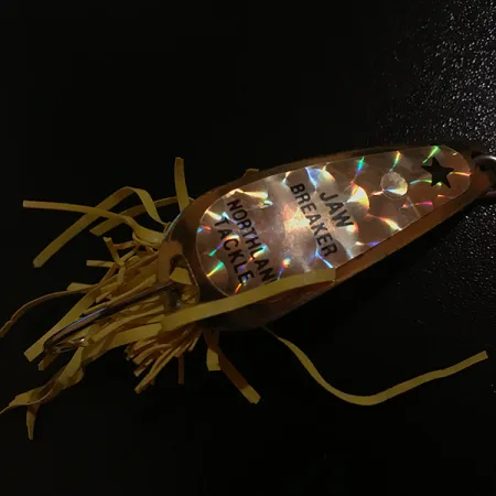 Northland Jaw-Breaker Cucharilla, Oro, 15,5g, Skirt Amarillo, #5865