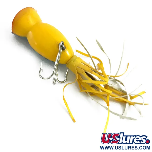 Fred Arbogast Hula Popper, Fire Tiger, 3g, Faldellín goma, #5867