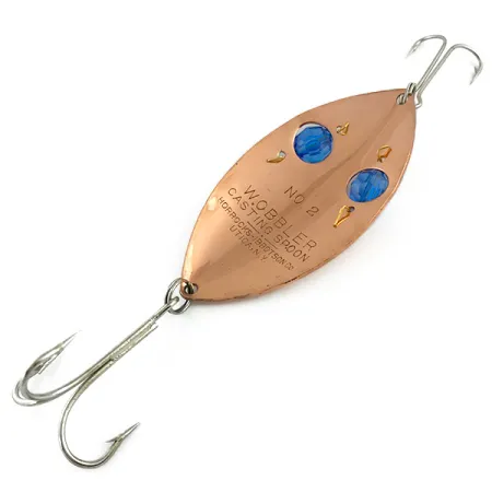 Horrocks-Ibbotson Wobbler Cucharilla, Cobre / Azul, 23g, Cuentas, #5870
