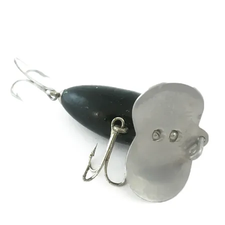 Fred Arbogast Jitterbug Señuelo Superficie, Negro, 7g, Vintage, #5880