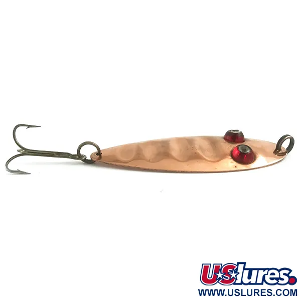 Paul Bunyan Ruby Spoon Cucharilla, Cobre/Ojos Rojos, 25g, Vintage, #5883
