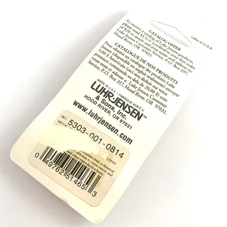 Luhr Jensen Loco 1UV Cucharilla, Perca, 4g, Acabado UV, #5900