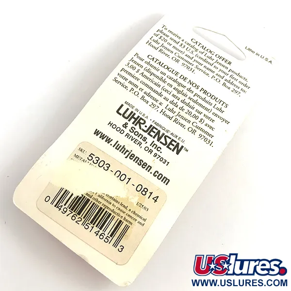 Luhr Jensen Loco 1UV Cucharilla, Perca, 4g, Acabado UV, #5900