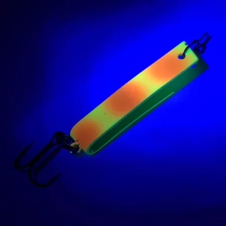 Luhr Jensen Super-Duper 503 Cucharilla, Rojo / Amarillo, 4,3g, UV, #5947