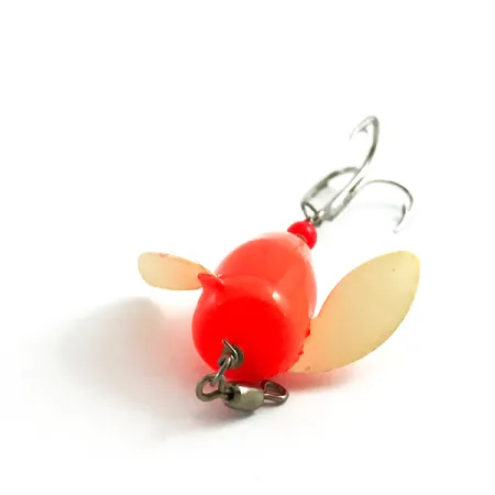 Shur Strike Spin-n-Glo Señuelo, Blanco/Rosa, 2g, Cuerpo Alado, #5911