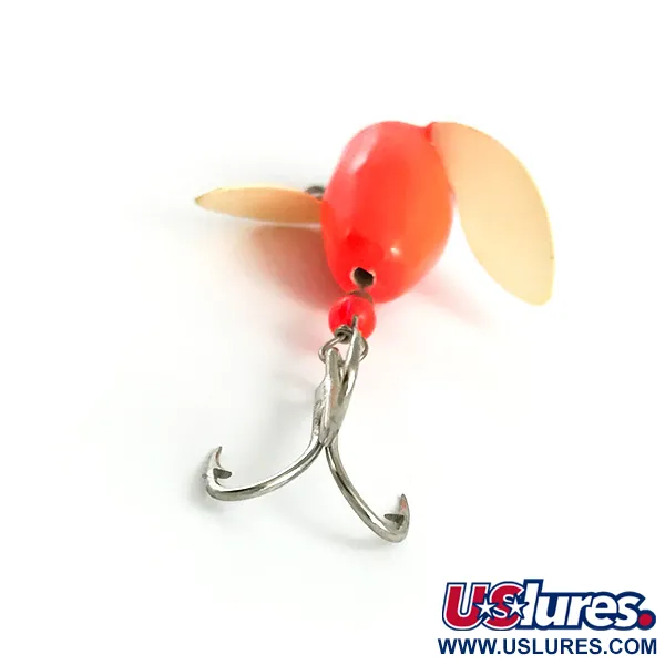 Shur Strike Spin-n-Glo Señuelo, Blanco/Rosa, 2g, Cuerpo Alado, #5911