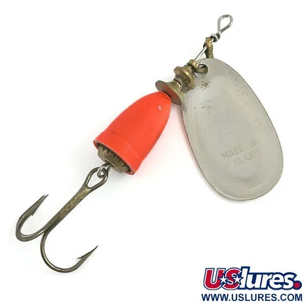 Blue Fox Super Vibrax 3 UV Cucharilla, Plata, 8g, UV Reactivo, #5928