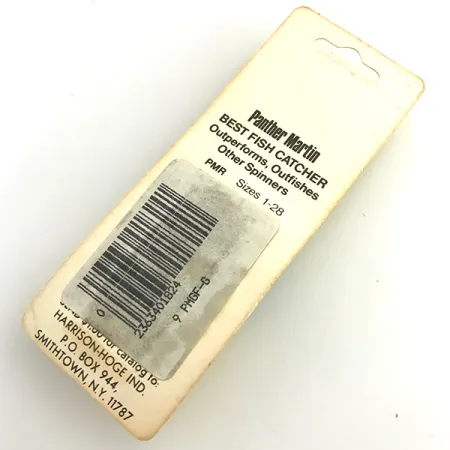 Panther Martin 9 Cucharilla, Oro, 10,6g, Hoja en Eje, #9 PMGF-G