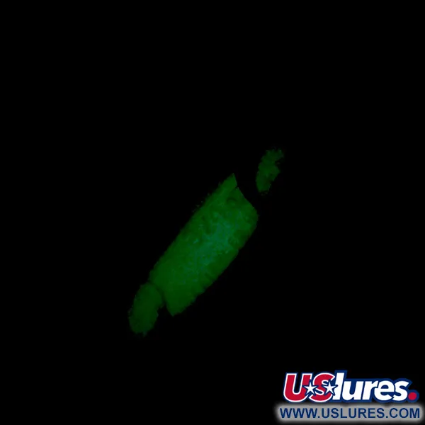 Luhr Jensen Crippled Herring Cuchara, Blanco/Verde UV Glow, 21g, #5921