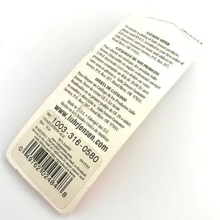 Luhr Jensen Krocodile UV Cucharilla, Yellow, 7g, UV Finish, #5922