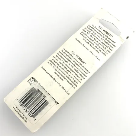 Acme K.O. Wobbler UV Cucharilla, Amarillo/Verde/Níquel, 21g, #5923