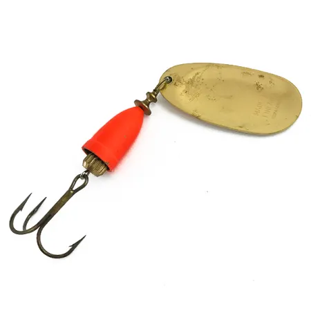 Blue Fox Super Vibrax 5 UV Cucharilla, Oro/Naranja, 13g, Efecto UV, #5931