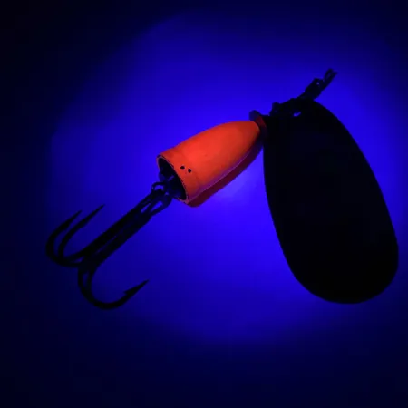 Blue Fox Super Vibrax 5 UV Cucharilla, Oro/Naranja, 13g, Efecto UV, #5931