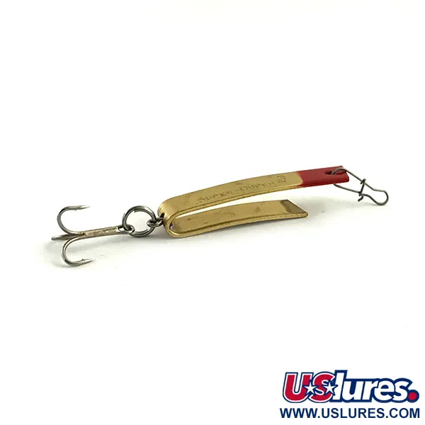 South Bend Super-Duper 503 Cucharilla, Oro / Rojo, 4.3g, Híbrido, #5941