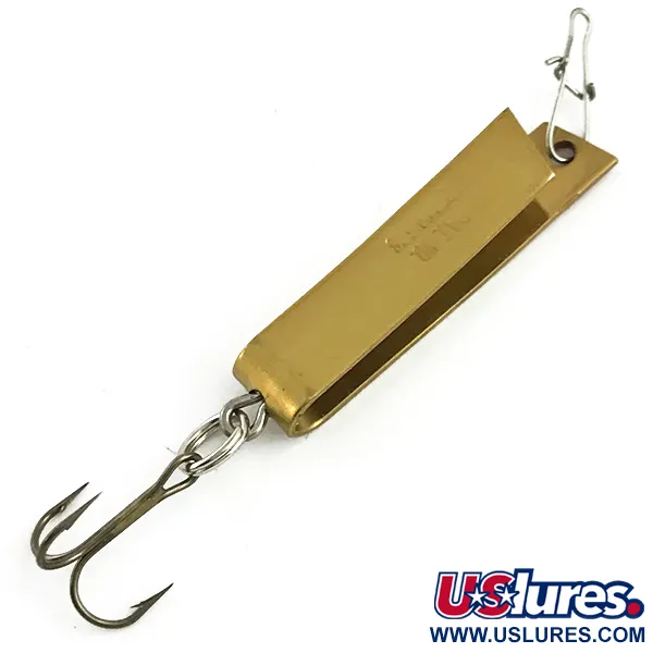 South Bend Super-Duper 502 Cucharilla, Oro/Rojo, 2,5g, Clásica, #5952