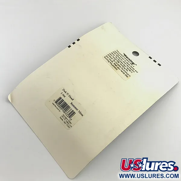 DUH!!! Head jig heads Kit Cabezales Jig, Olive / Red / Black, 7g, Anzuelo Offset, #9462