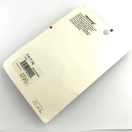 DUH Ultimate Weedless Jig UV Jig anti-algas, Marrón / Rojo, 12g, #6294