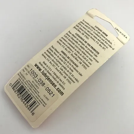 Luhr Jensen Krocodile Die #3 UV Cucharilla, Trucha Arcoíris, 10g, #5958