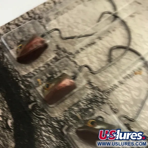 DUH!!! Head Kit Cabezas Plomadas, Negro/Verde Met, 14g, Anzuelo Offset, #5965