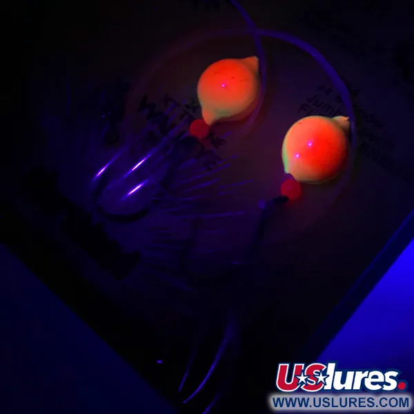 Northland Live Fishing Bait Roach Rig UV Montaje, Naranja, UV, #5967