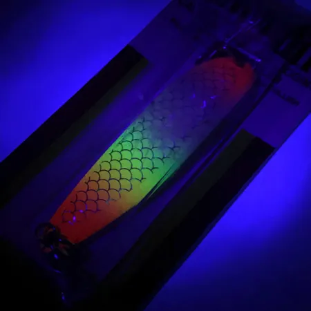 Luhr Jensen Krocodile Die #4 Cucharilla, Rainbow, 19g, #1003-058-0486