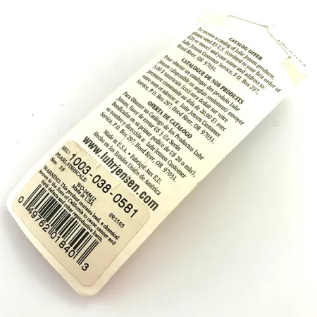 Luhr Jensen Krocodile Die #3 Cucharilla, White Pearl, 14g, #5970