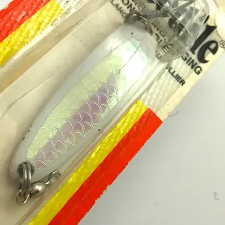 Luhr Jensen Krocodile Die #3 Cucharilla, White Pearl, 14g, #5970