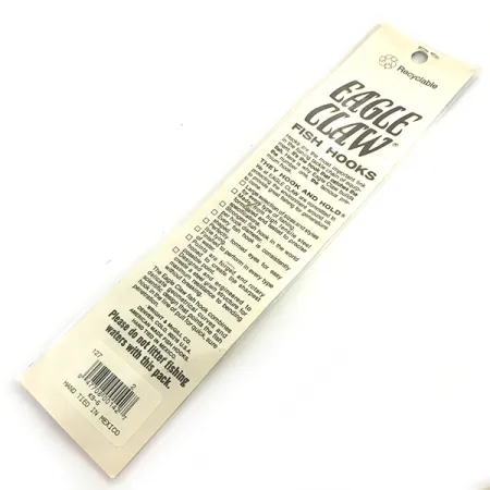 Eagle Claw Snelled Hooks 2 Anzuelos empatillados, Bronce, 6 uds, #5973