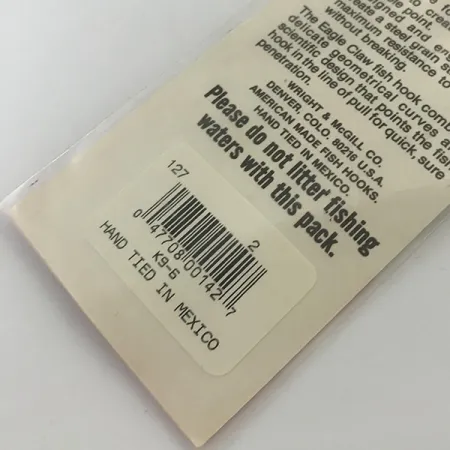 Eagle Claw Snelled Hooks 2 Anzuelos empatillados, Bronce, 6 uds, #5973