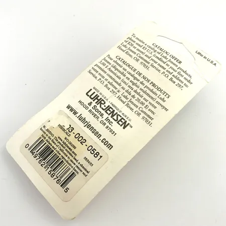 Luhr Jensen Loco 2 Cucharilla, Blanco Perla/Holograma, 7g, #5974