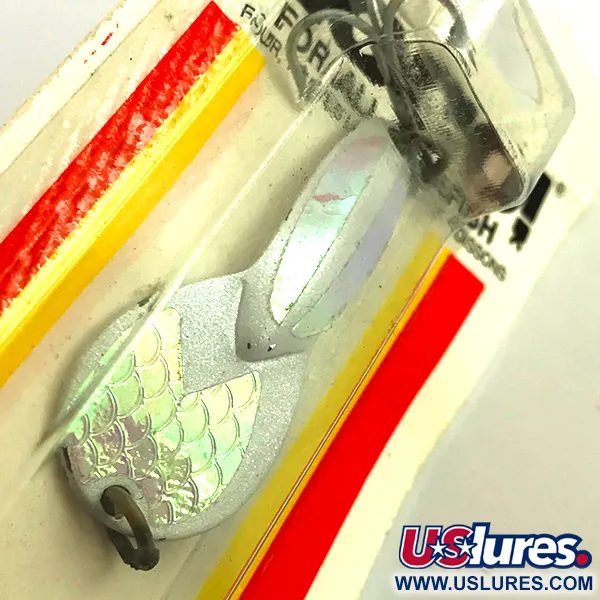 Luhr Jensen Loco 2 Cucharilla, Blanco Perla/Holograma, 7g, #5974