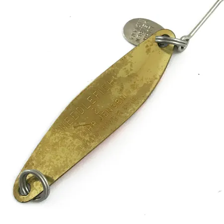 Luhr Jensen Needlefish 2 Cucharilla, Fire Tiger, 2.66g, Hoja, #5975