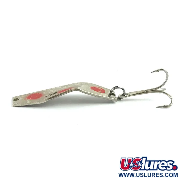 Z-RAY Lures Z-Ray Cucharilla, Níquel / Rojo, 7g, Niquelada, #5976