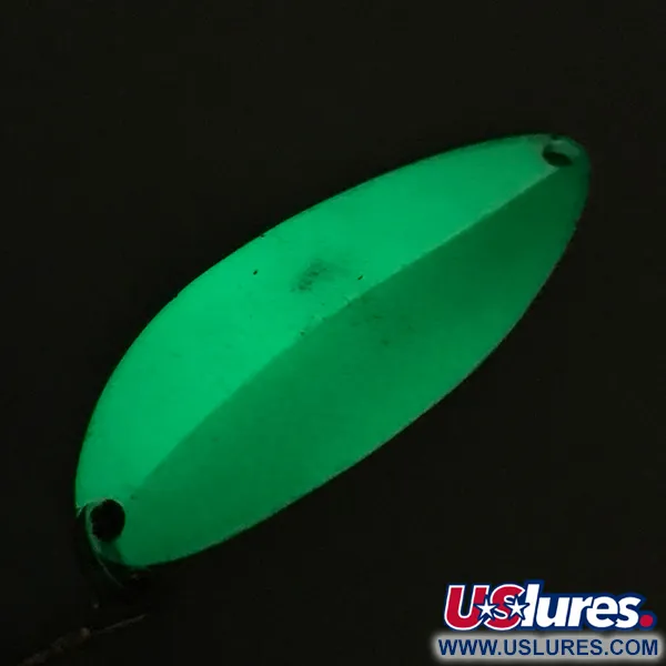 Cucharilla Seneca Little Cleo Glow, Blanco/Verde/Níquel, 14g, Hula Girl, #5981